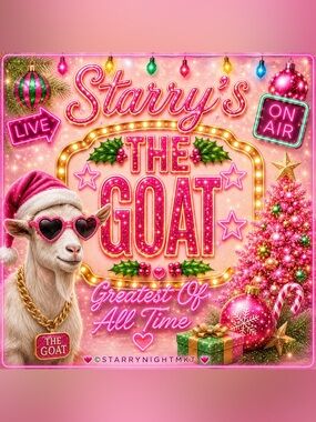 🐐🪩⭐🎉✨ THE GOAT ✨🎉⭐🪩🐐